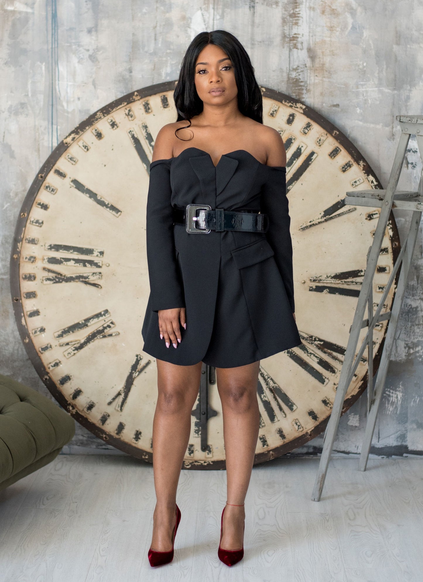 Sweethearts & Cold Shoulders | Peacoat Dress