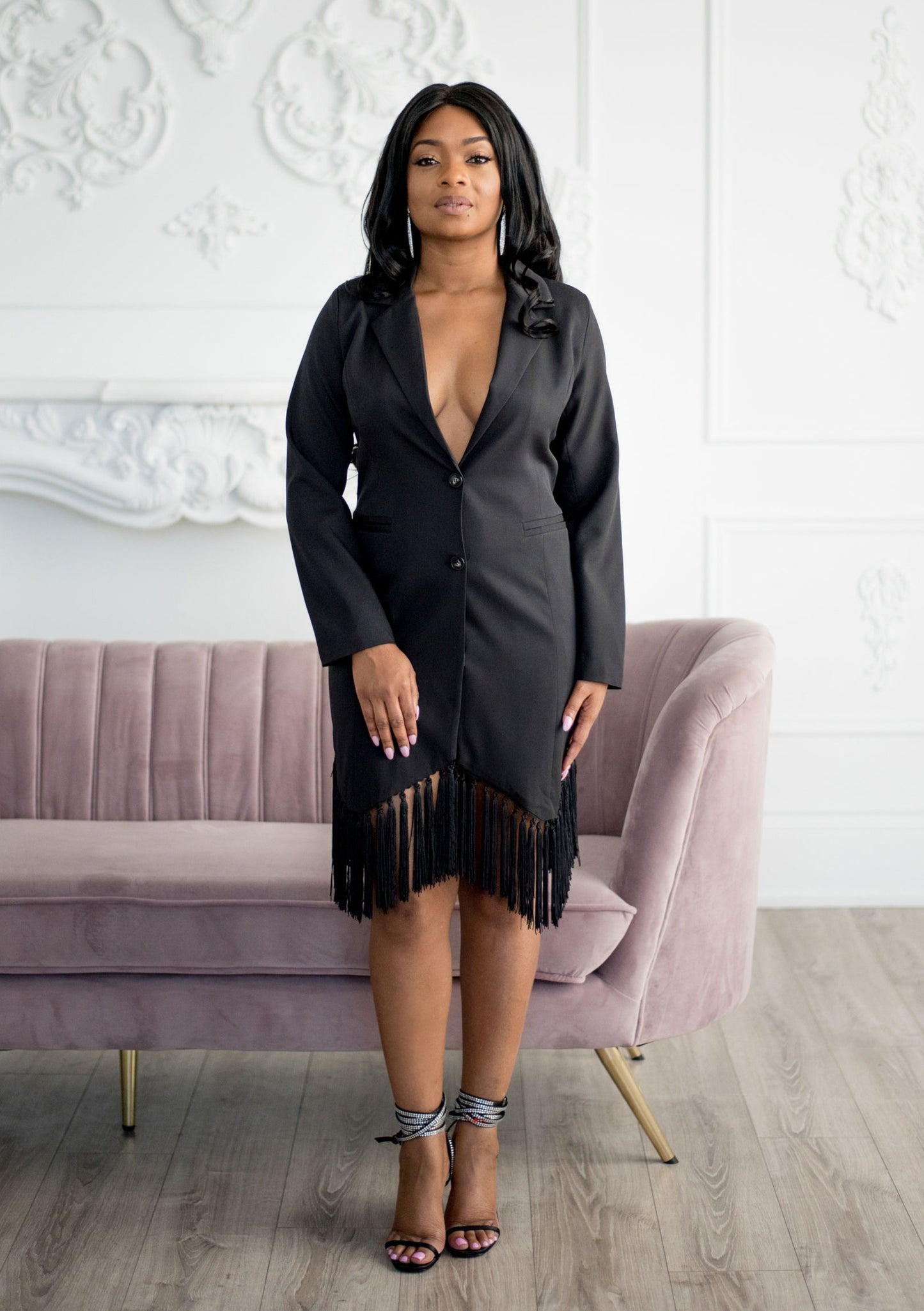 Sashay Away | Fringe Blazer